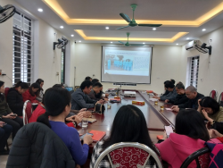 Chi bộ Trung tâm Giống cây trồng Nghệ An tham gia Hội nghị trực tuyến học tập, quán triệt Nghị quyết TW8 khóa XIII