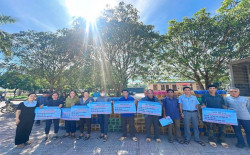 Trung tâm giống Nông nghiệp triển khai mô hình chăn nuôi gà thịt thương phẩm tại xã Sơn Lâm - Nghệ An