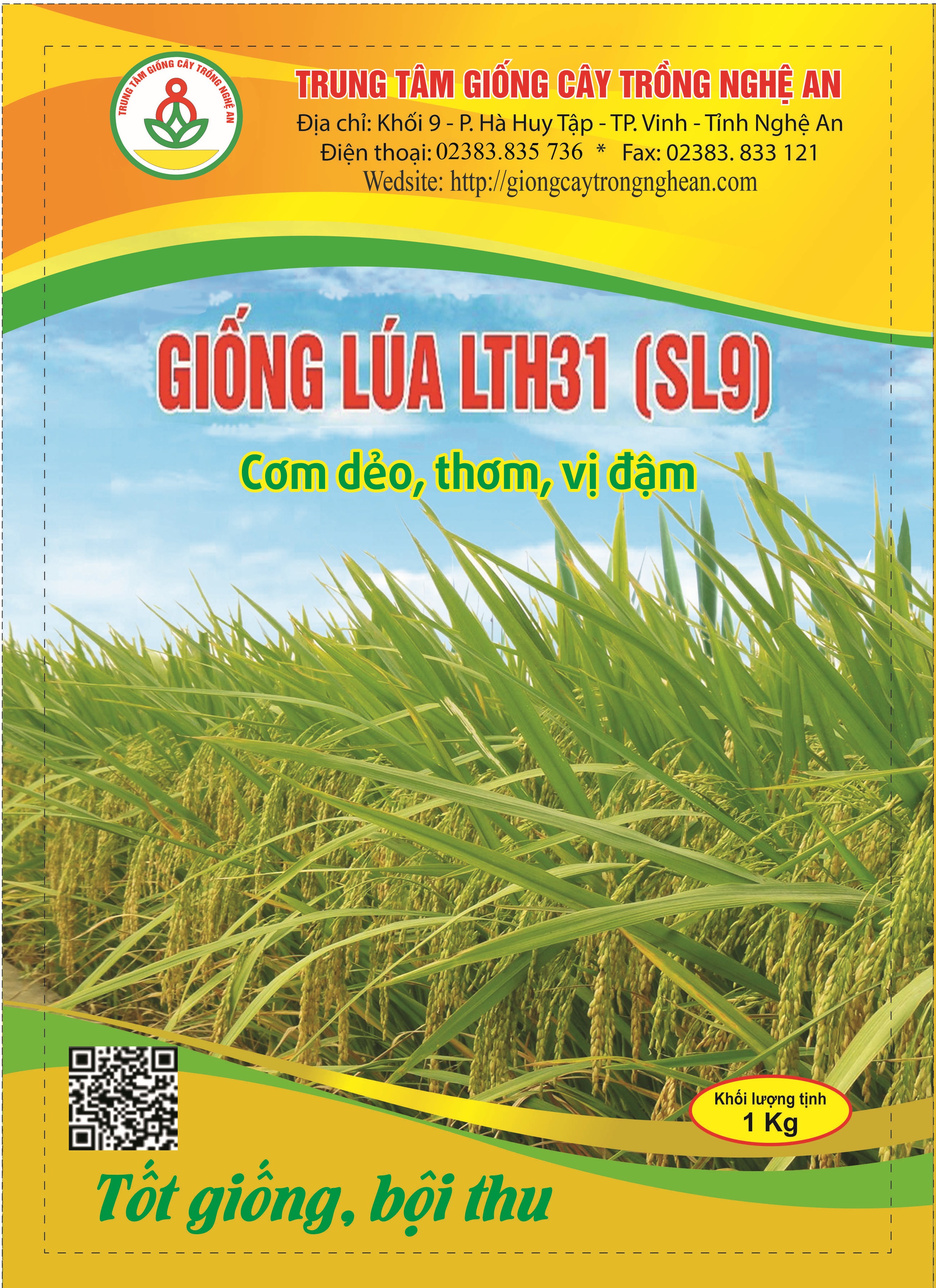 Lúa LTh31(SL9) - Sông Lam 9