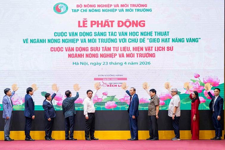 Phát động Cuộc vận động sáng tác văn học nghệ thuật về ngành Nông nghiệp và Môi trường “Gieo hạt nắng vàng”